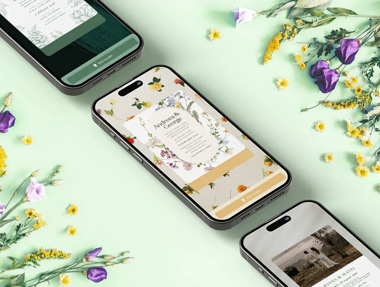 Invitații digitale eco-friendly - protejarea naturii prin digitalizare